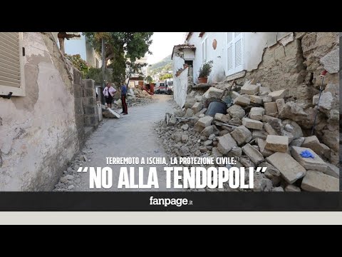 Terremoto a Ischia, Protezione Civile: "Non ci sarà la tendopoli"