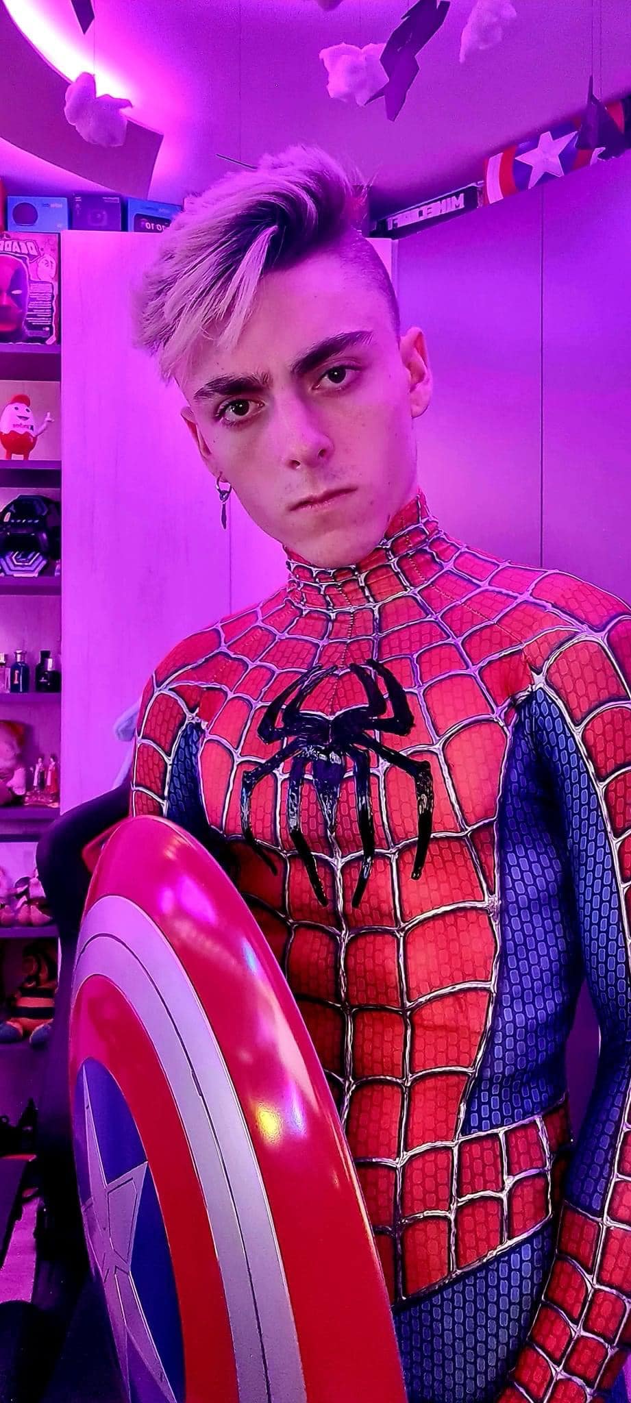 Francesco di Carapelle: “Vestito da Spider-Man porto il sorriso ai bambini”