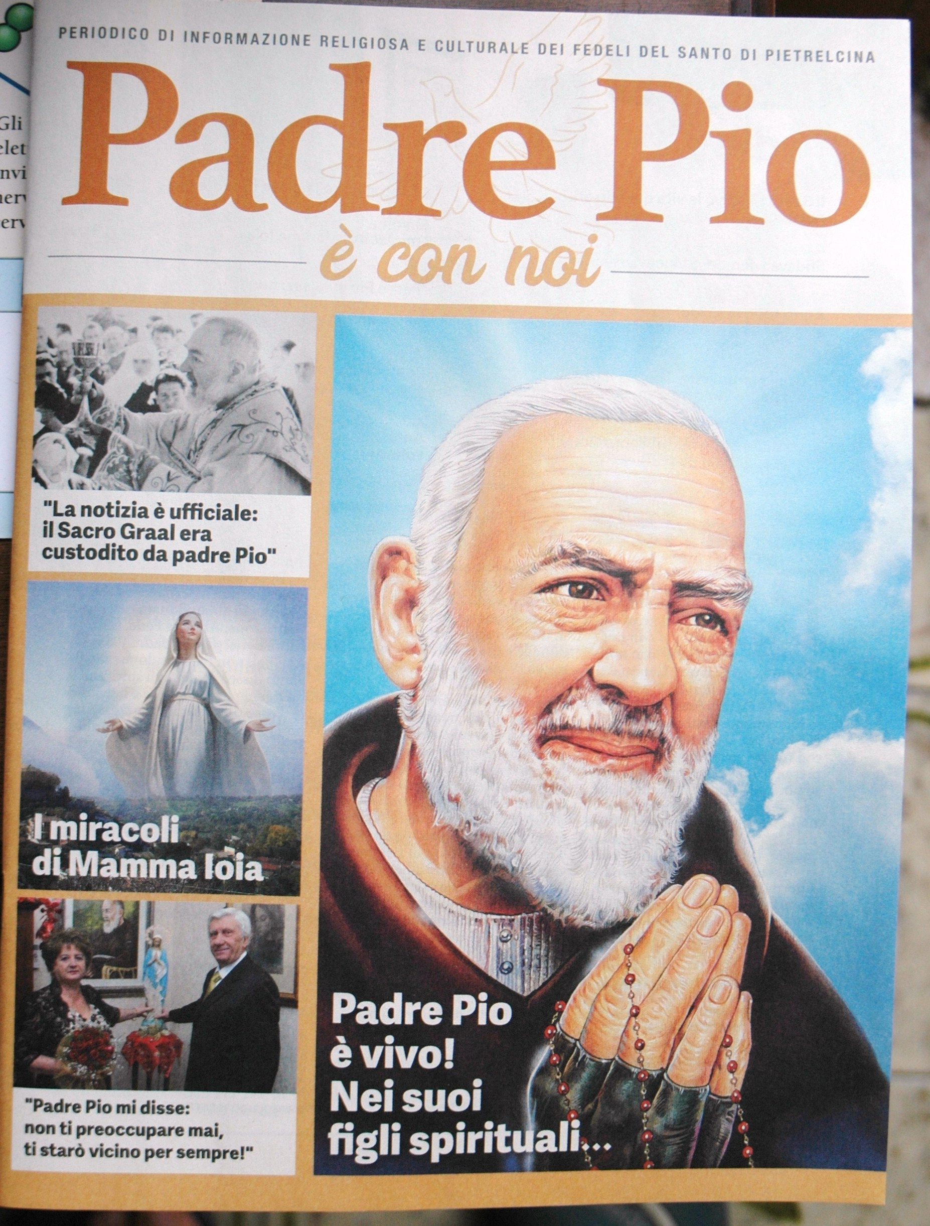 Pubblicato il primo giornale nazionale di Padre Pio