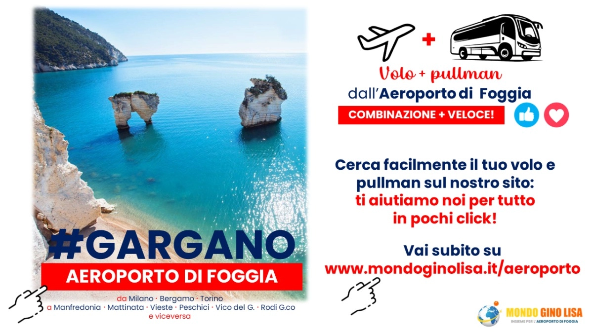 Prosegue la campagna informativa di Mondo Gino Lisa sull'Aeroporto di Foggia