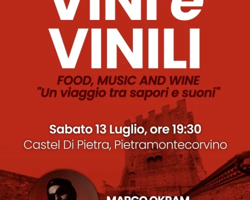 Al Castello di Pietramontecorvino arriva l'evento "Vini e Vinili"