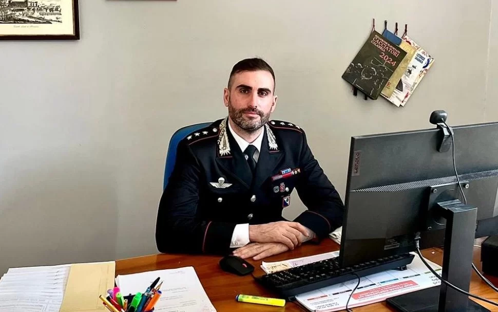 Federico di Giovanleonardo è il nuovo comandante della Compagnia Carabinieri di Lucera