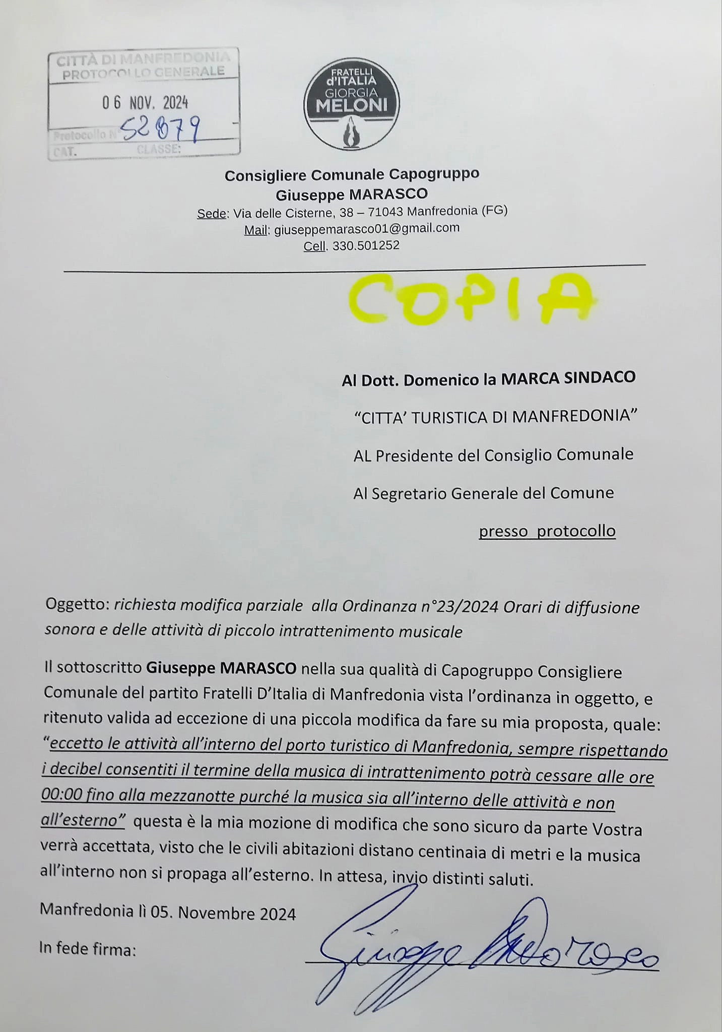 Manfredonia, il Porto Turistico si anima: la musica come strumento di promozione culturale e attrazione turistica