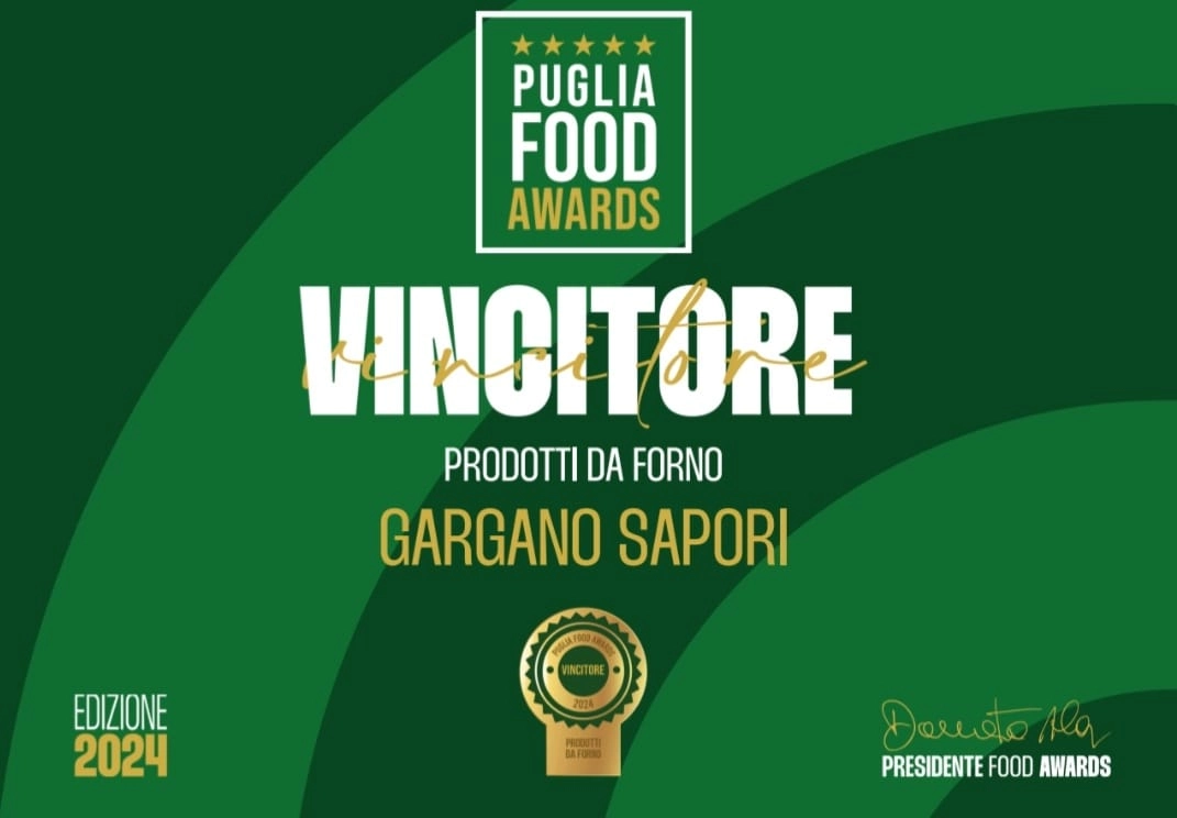 Gargano Sapori di Mario Maratea trionfa ai Puglia Food Awards 2024