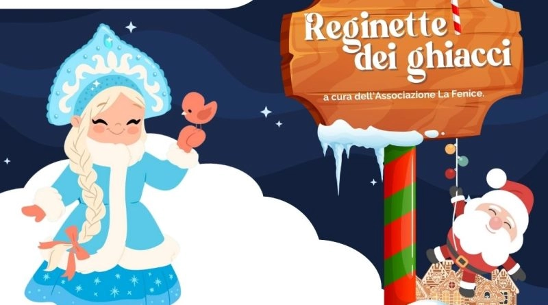 Manfredonia. "Le Reginette dei Ghiacci" alla Casa di Babbo Natale, 14 dicembre